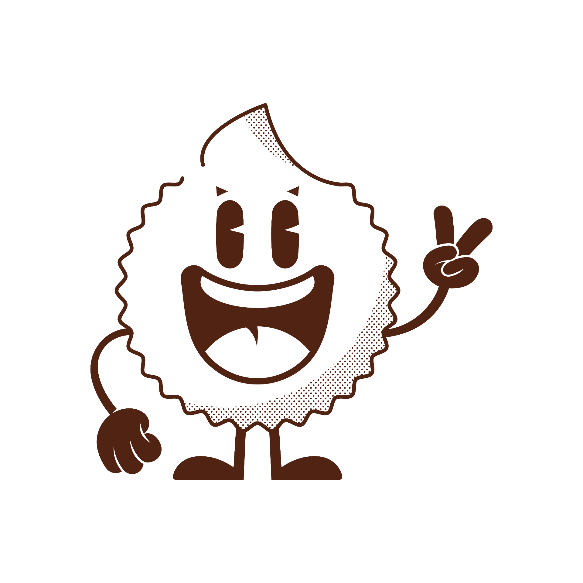 Snakito — the Smack & Snack mascot, a friendly character symbolizing crispy snacks